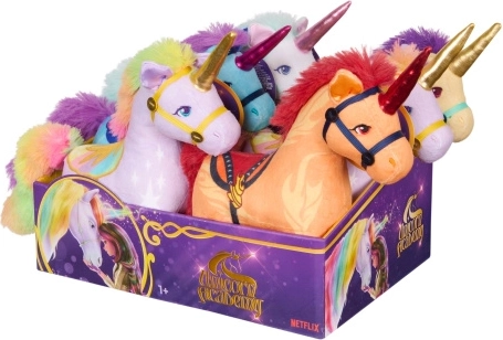 Pehme mänguasi Unicorn Academy ükssarvik 18 cm, erinevad variandid – 1 tk