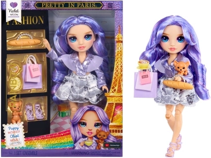 Rainbow High moenukk Pariisis Violet