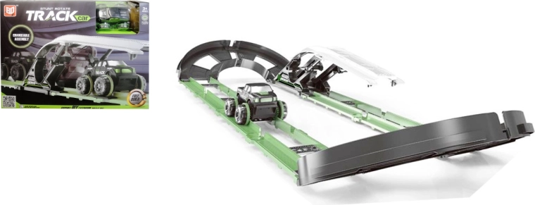 Children's Battery-Powered Race Track with Car