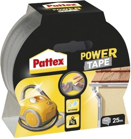 Universal fabric tape 50 mm × 10 m black Pattex Power Tape
