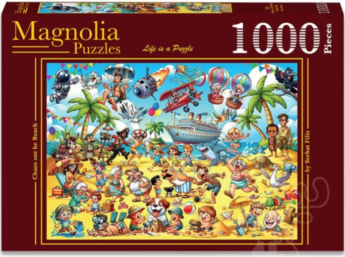 Magnolia puzzle “Beach Chaos” 1000 pieces