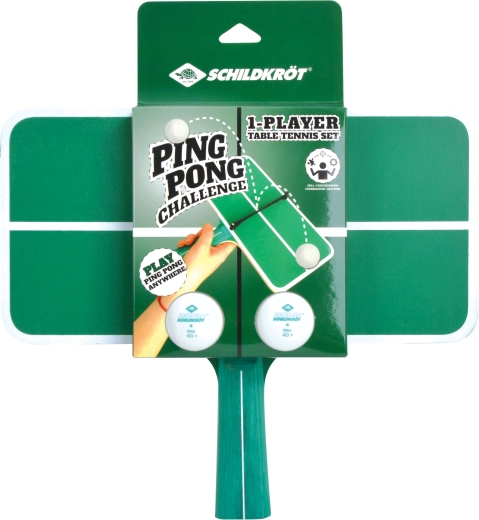 Schildkröt lauatennise komplekt ühele mängijale ping pong challenge