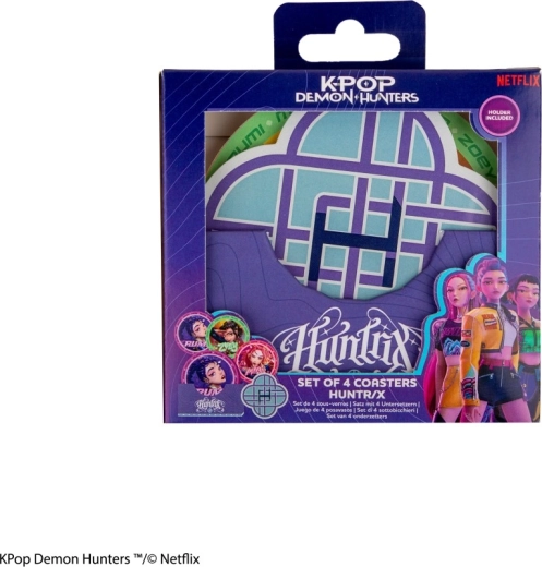 K-pop Demon Hunters Huntrixi 4 alusmati komplekt
