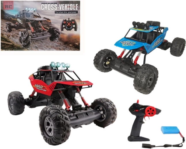 Kids' Off-Road RC Car with Remote Control and Charger