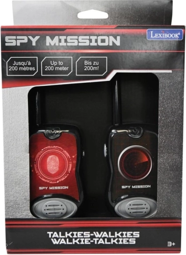 Lexibook SPY MISSION Kids Walkie-Talkies with 200 m range