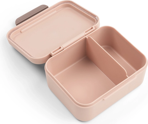 Done by Deer small snack box with food picks Tiny farm pink