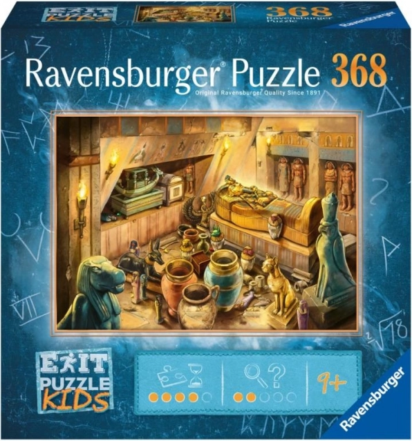 Põgenemispusle lastele Egiptus 368 tükki RAVENSBURGER