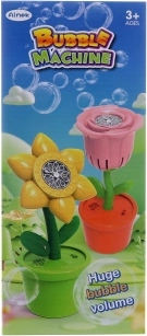 Battery-Powered Flower Bubble Maker