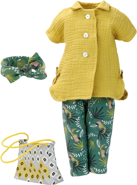 Petitcollin nuku riietuskomplekt Charlotte 48 cm nukule