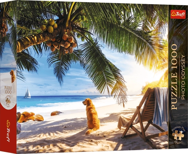 Trefl Premium Plus Photo Odyssey pusle: Puhkus rannal, Seišellid, 1000 tükki