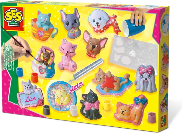 Casting and Painting Cats and Dogs