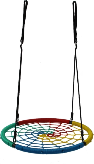 Värviline toonekurepesa-kiik