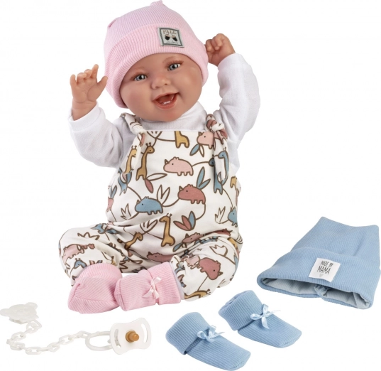 Realistlik beebinukk helidega ja pehme kehaga