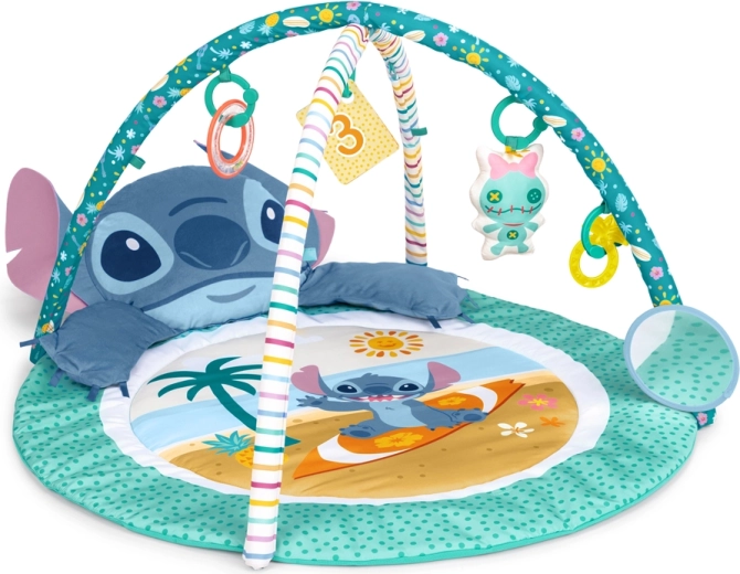 Disney Baby Stitch Party in Paradise Play Mat for Motor Skills and Sensory Development