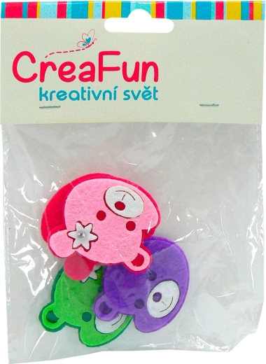 Set of Cute Bears 4 pcs (4.5 × 4 cm)