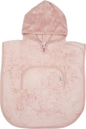 Timboo bambusest pontšo V-kaelusega misty rose