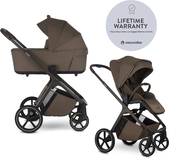 Easywalker kombineeritud lapsevanker Zoey Go chestnut brown
