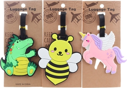 Animal luggage tag