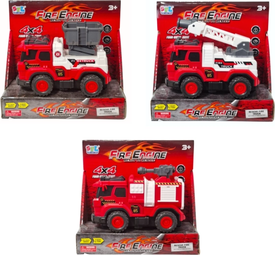 Liikuvate elementidega tuletõrjeauto – 1 tk