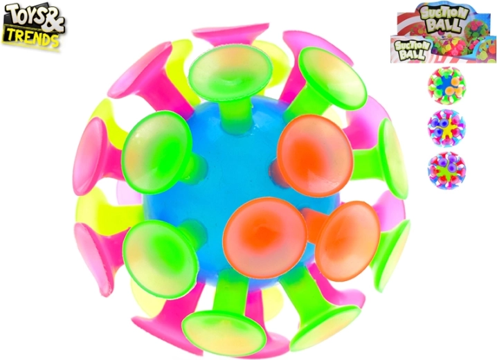Imemisevate kinnitustega pall 10 cm lastele