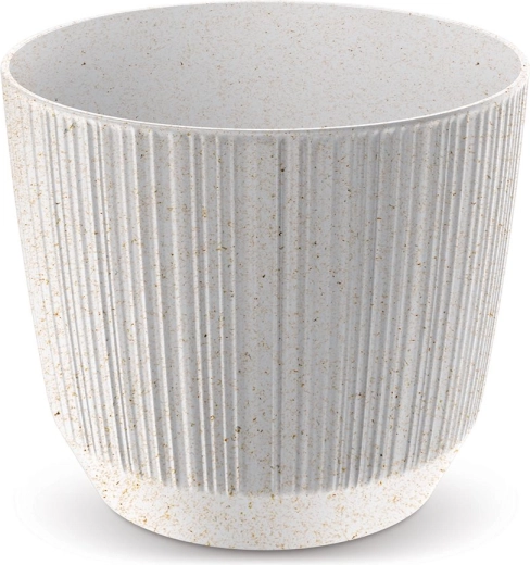 Ryfo Eco Wood Planter 16.8 cm White