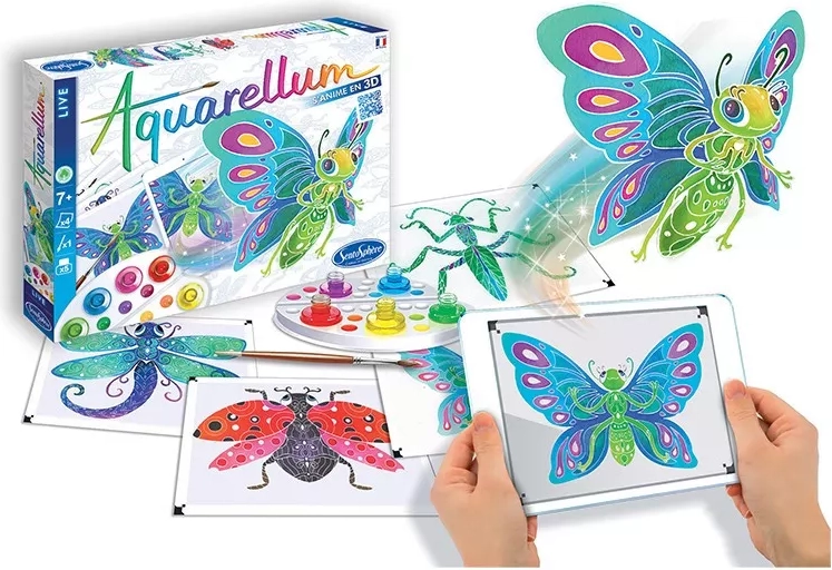 Sentosphere watercolor creative set – insects
