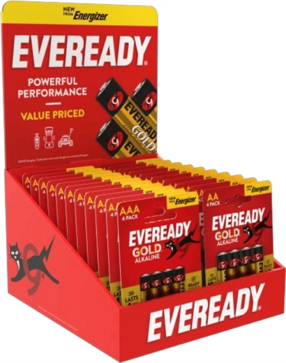 Energizer Eveready lett-statiiv AA/AAA patareidele