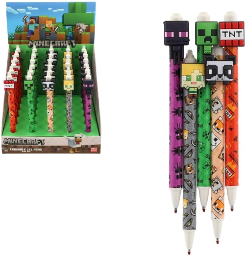 Minecraft erasable gel pen - 1 piece