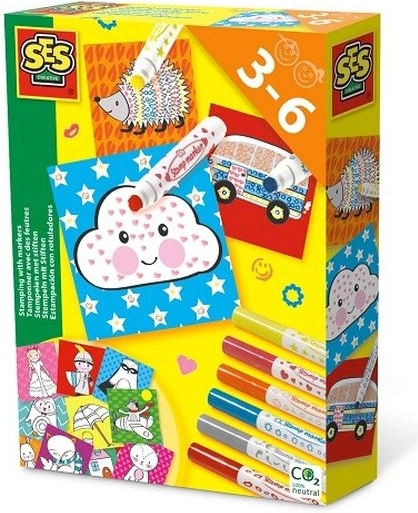 SES stamp markers set