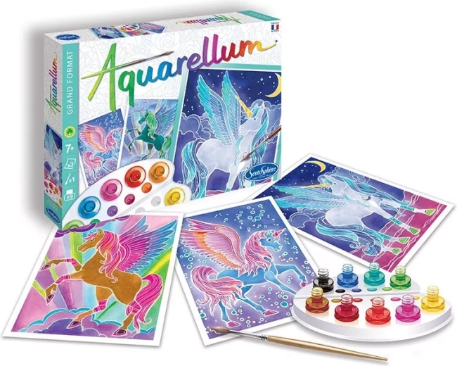 Sentosphere watercolor creative set Pegasus