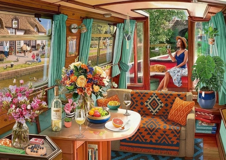 Ravensburgeri pusle Aken fantaasiamaailma 1000 tükki