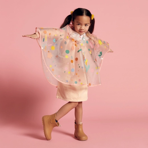 Djeco children's raincoat Cats – small