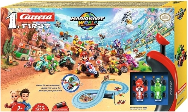 Laste autorada Carrera FIRST Mario Kart Mario vs. Yoshi
