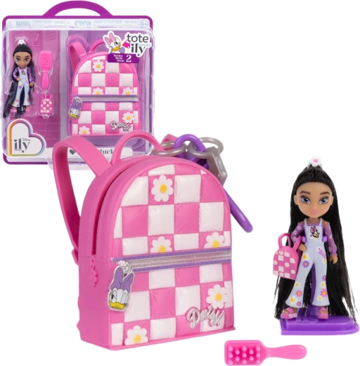 Disney ILY 4Ever mini nukk DAISY-st inspireerituna koos tarvikutega
