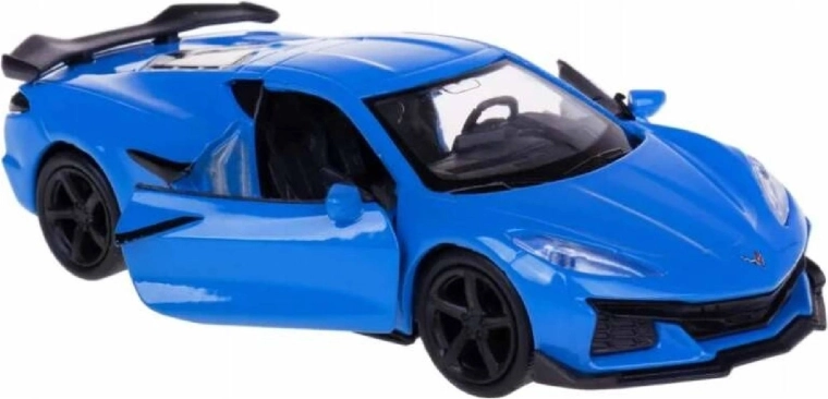 Automudeli Welly Chevrolet Corvette Z06 2023 1:34 sinine
