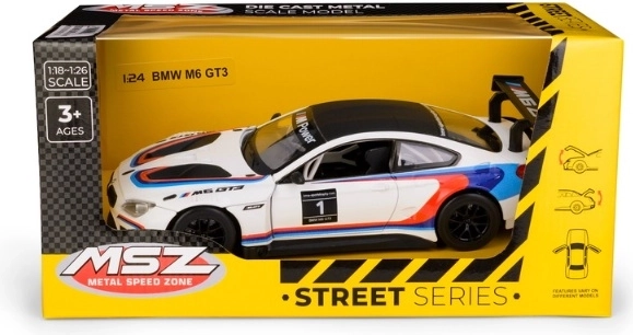 Kollektsionäärimudel BMW M6 GT3, valge, 1:24