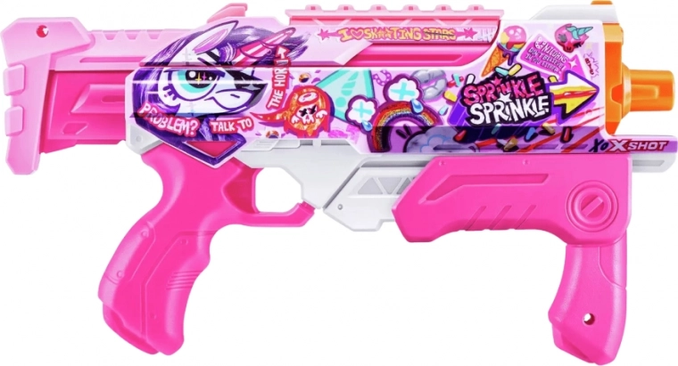 ZURU X-Shot Skins Fast-Fill veepüss roosa