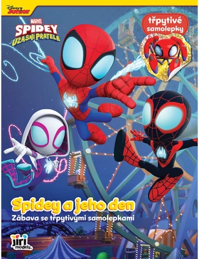Kleebisraamat Spidey sädelevate kleebistega