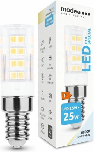 Keraamiline LED-lamp E14 3,5 W külm valge 6000 K MODEE SMART LIGHTING
