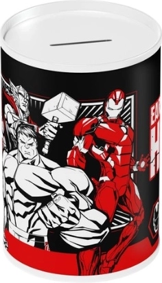 Metallist hoiupõrsas DIAKAKIS Avengers 10 × 15 cm
