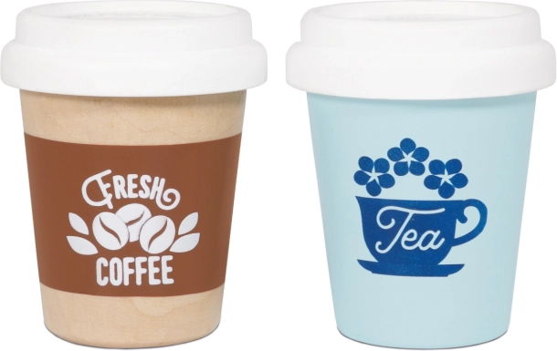 Le Toy Van kohv ja tee kaasa – puidust komplekt 2 tassiga