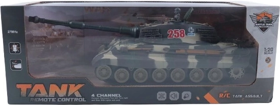 Remote Controlled Tank with Light and Sound