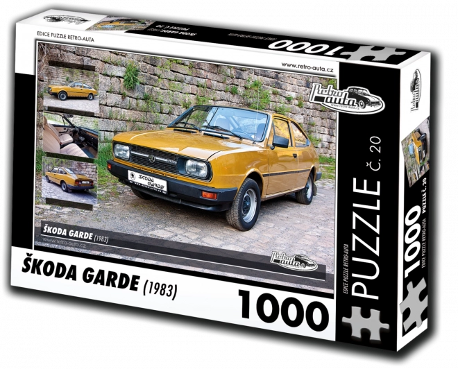 Pusle RETRO-AUTOD Škoda Garde 1000 tükki