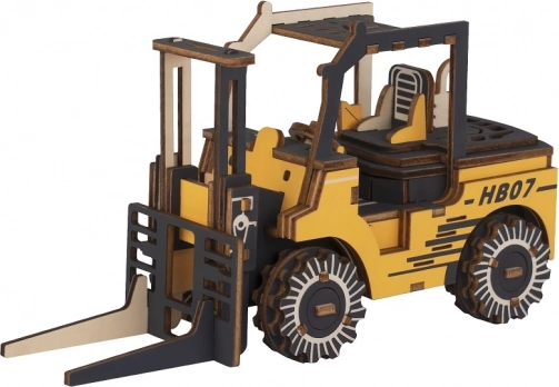 Wooden 3D Puzzle Forklift