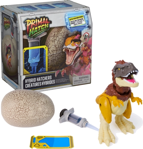 Jurassic World Primal Hatch Hybrid Hatchers – kooruv hübriiddinosaurus