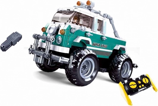 Sluban Power Bricks Monster SUV kaugjuhtimisega RC 2,4 GHz ehituskomplekt