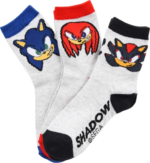 Sonic the Hedgehog laste sokkide komplekt, 6 paari