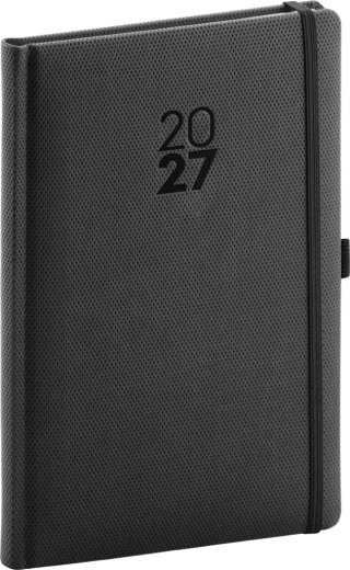 Notique nädalaplaneerija Diamante 2027 must 15 × 21 cm
