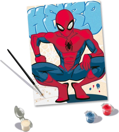 CreArt Spider-Man paint by numbers