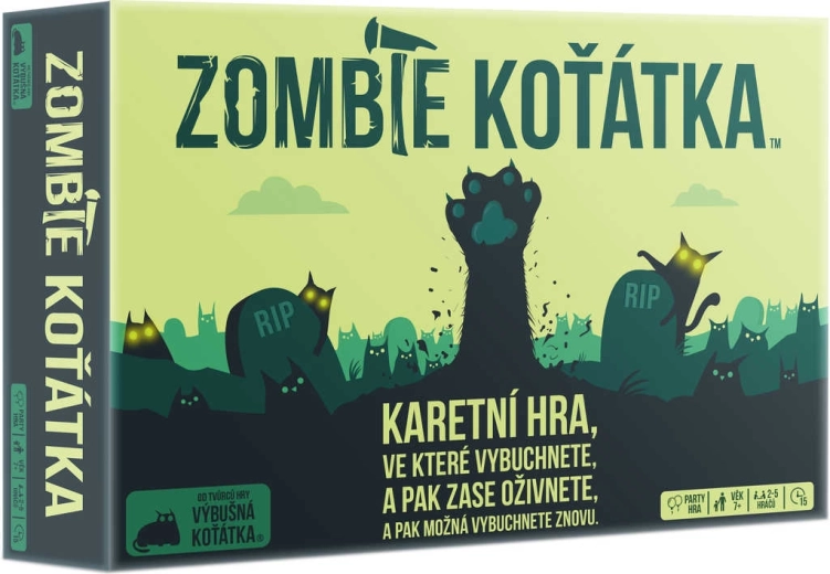 Zombi-kassipojad – kaardimäng